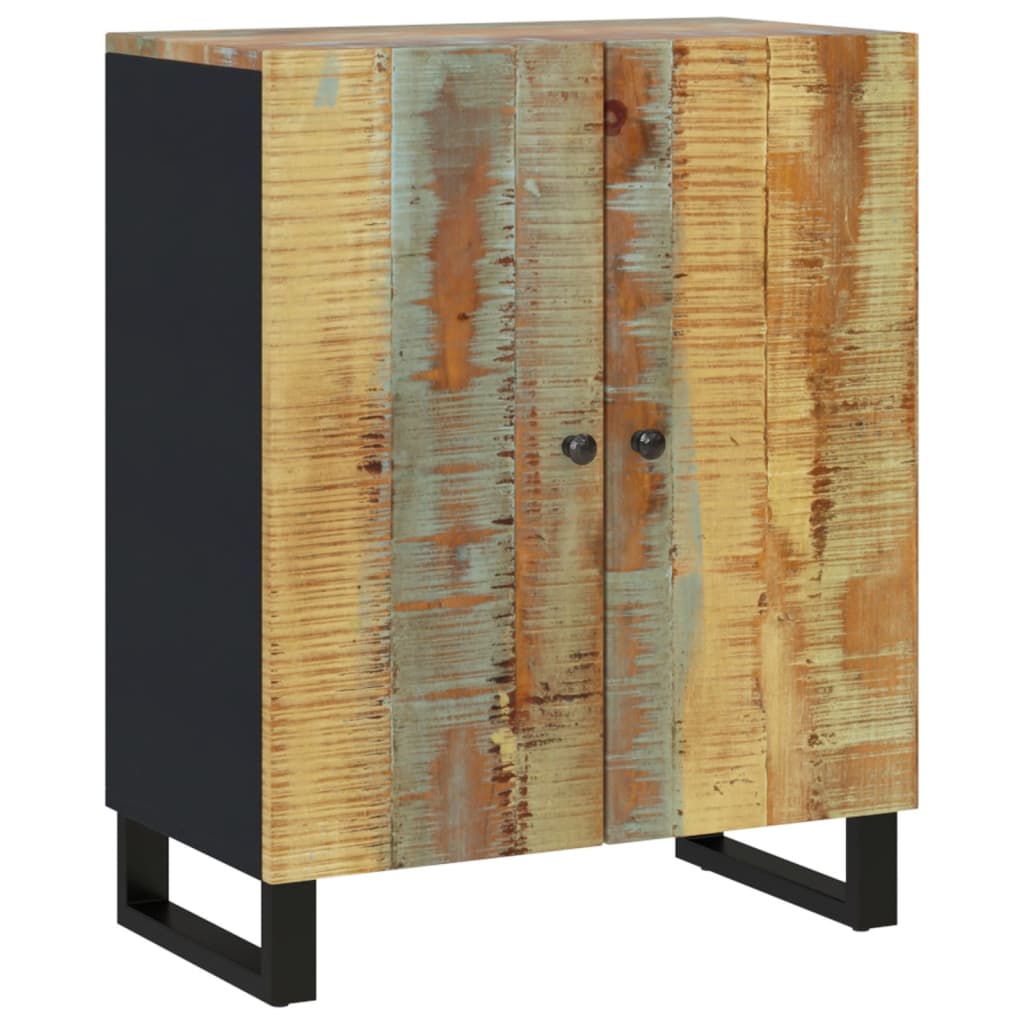 Credenza 60x33x75 in Legno Massello di Recupero 345228