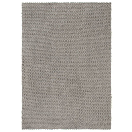 Tappeto Rettangolare Grigio 120x180 cm in Cotone cod mxl 64771