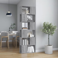 Libreria/Divisorio Grigio Sonoma 60x24x186 cm cod mxl 22697