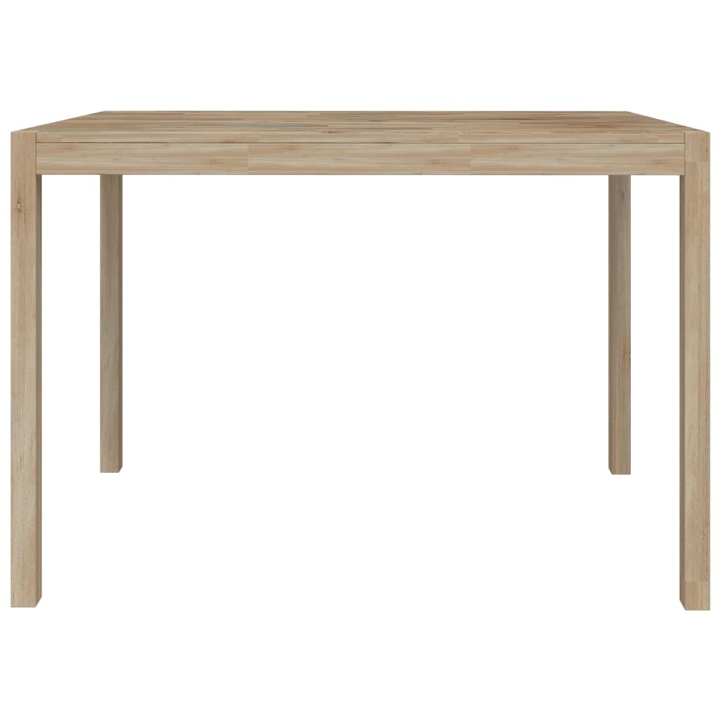 Tavolo da Pranzo 110x70x75 cm in Legno Massello di Acacia 345081