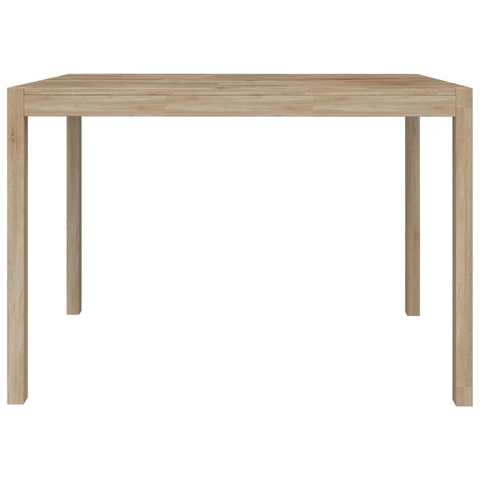 Tavolo da Pranzo 110x70x75 cm in Legno Massello di Acacia 345081