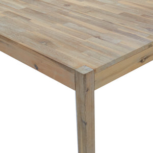 Tavolo da Pranzo 110x70x75 cm in Legno Massello di Acacia 345081