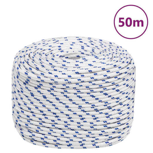 Corda Nautica Bianca 6 mm 50 m in Polipropilene