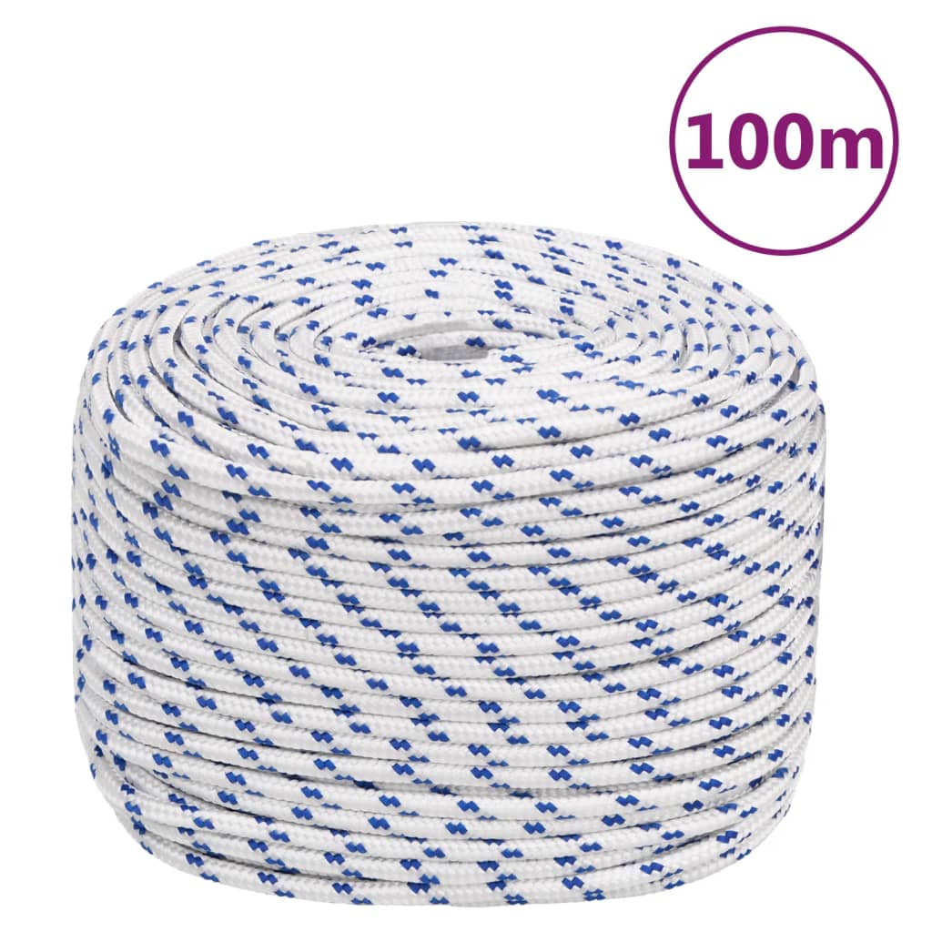 Corda Nautica Bianca 10 mm 100 m in Polipropilene 152296