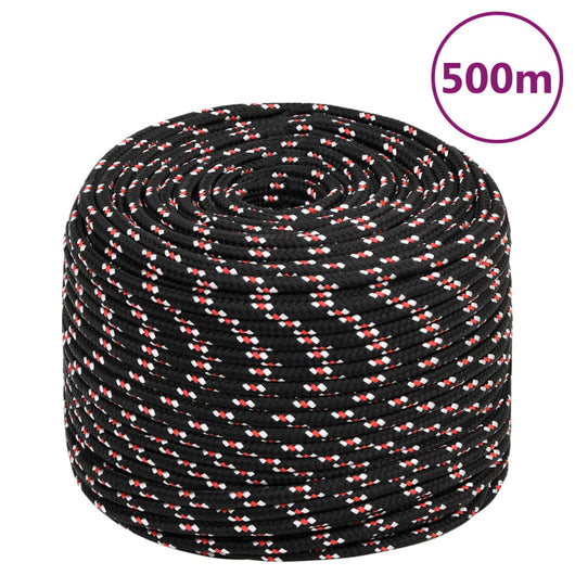 Corda Nautica Nera 10 mm 500 m in Polipropilene