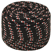 Corda Nautica Nera 14 mm 25 m in Polipropilene