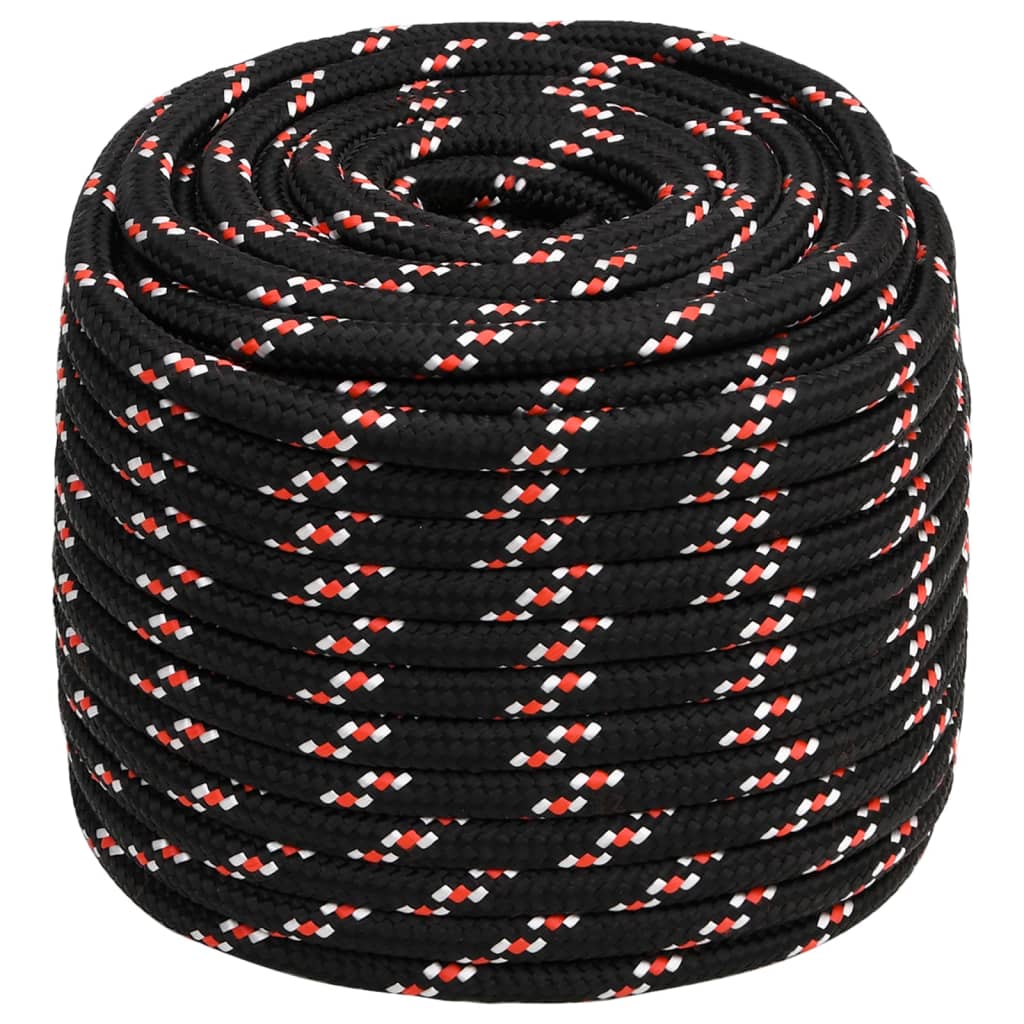 Corda Nautica Nera 18 mm 25 m in Polipropilene 152364