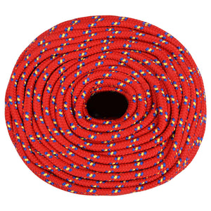 Corda Nautica Rossa 6 mm 25 m in Polipropilene