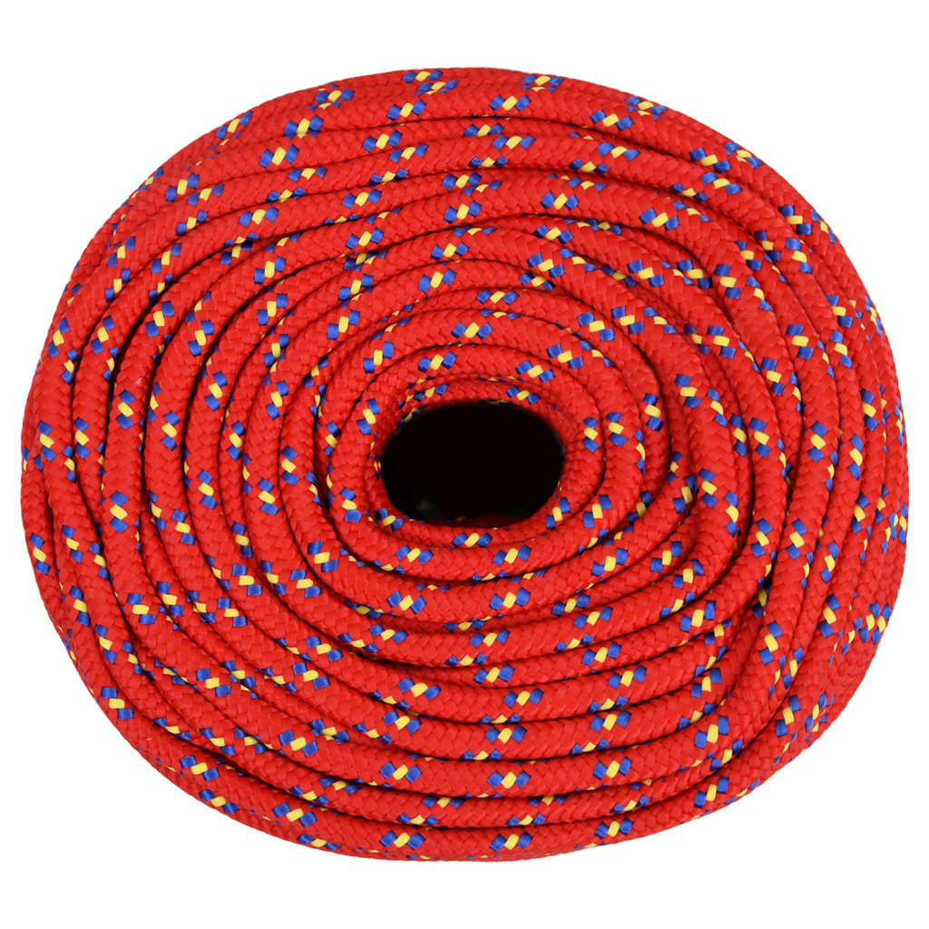 Corda Nautica Rossa 6 mm 250 m in Polipropilene 152393