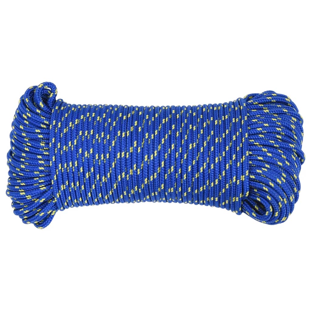 Corda Nautica Blu 3 mm 50 m in Polipropilene