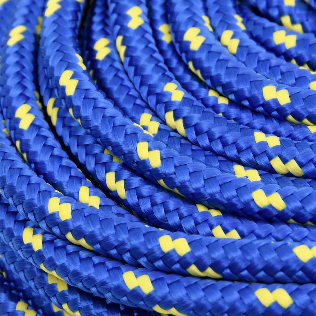 Corda Nautica Blu 6 mm 25 m in Polipropilene