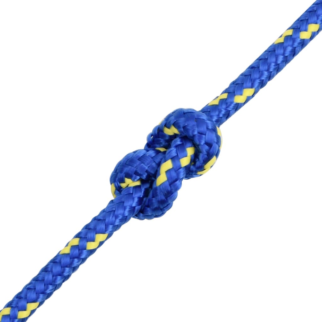 Corda Nautica Blu 6 mm 25 m in Polipropilene