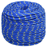 Corda Nautica Blu 6 mm 250 m in Polipropilene