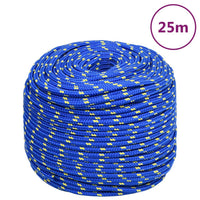 Corda Nautica Blu 10 mm 25 m in Polipropilene cod mxl 44481