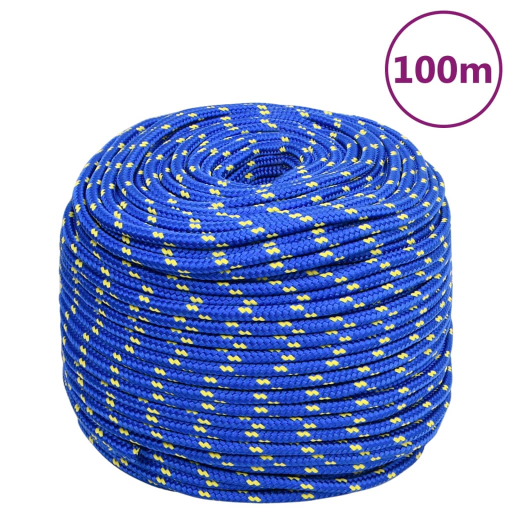 Corda Nautica Blu 10 mm 100 m in Polipropilene 152455