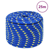 Corda Nautica Blu 12 mm 25 m in Polipropilene cod mxl 47553