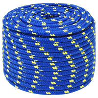 Corda Nautica Blu 12 mm 25 m in Polipropilene cod mxl 47553