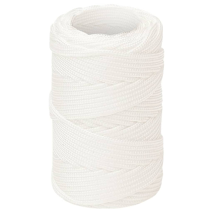 Corda Nautica Completamente Bianca 2 mm 25 m in Polipropilene