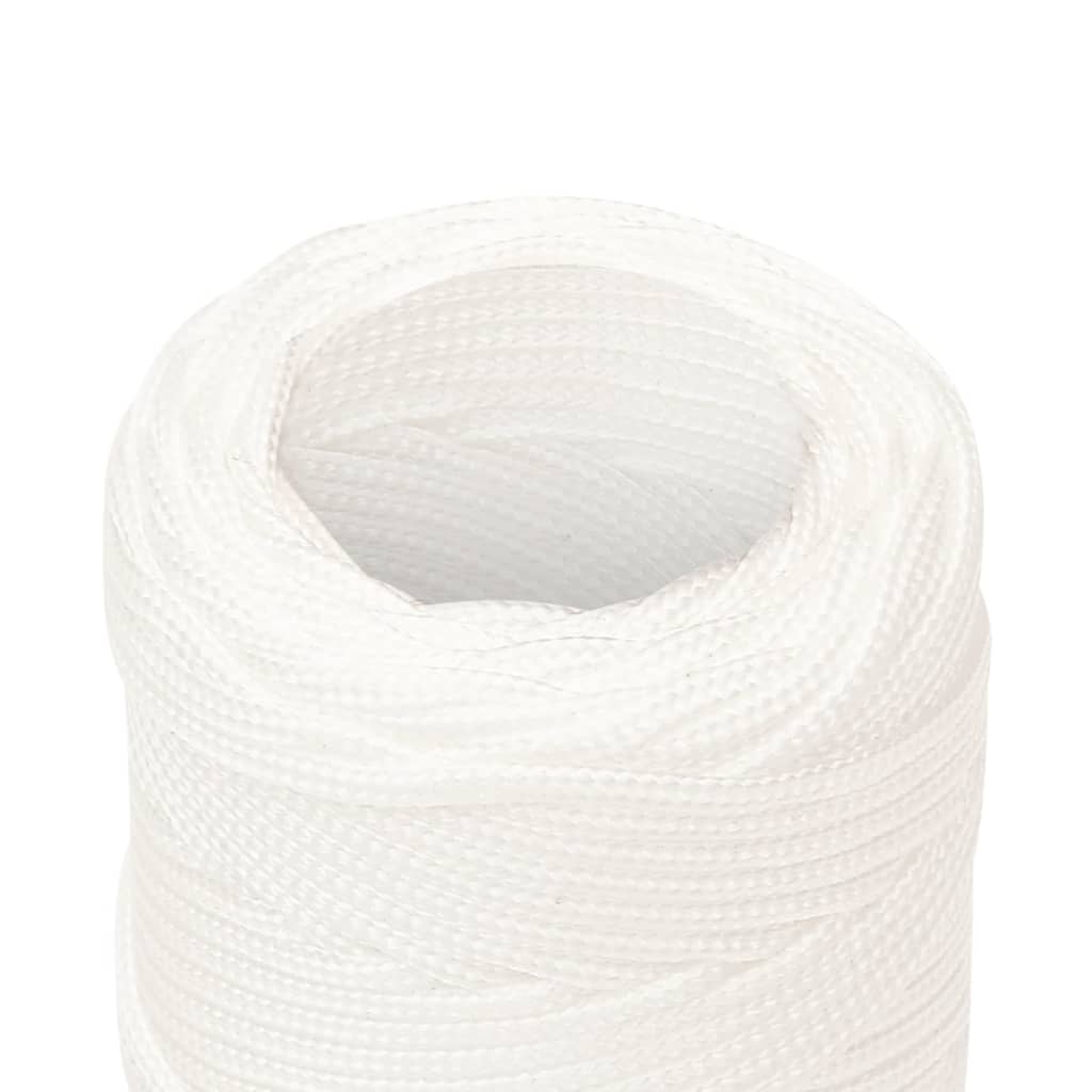 Corda Nautica Completamente Bianca 2 mm 25 m in Polipropilene