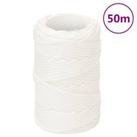 Corda Nautica Completamente Bianca 2 mm 50 m in Polipropilene