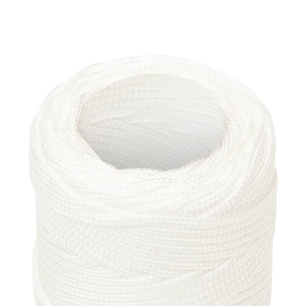 Corda Nautica Completamente Bianca 2 mm 50 m in Polipropilene 152530