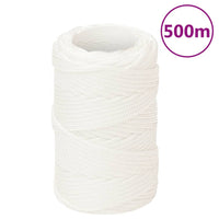 Corda Nautica Completamente Bianca 2 mm 500 m in Polipropilene