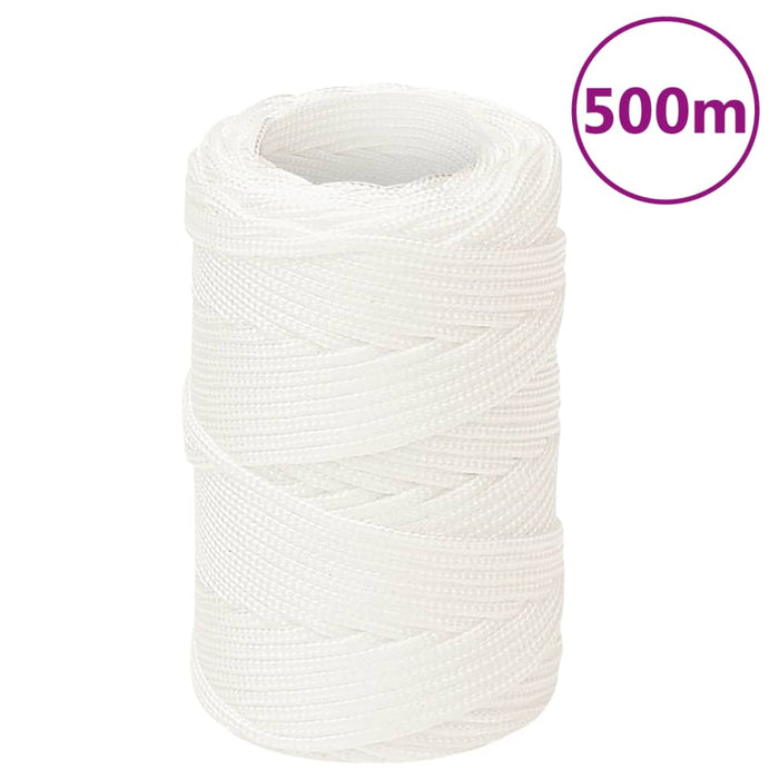 Corda Nautica Completamente Bianca 2 mm 500 m in Polipropilene