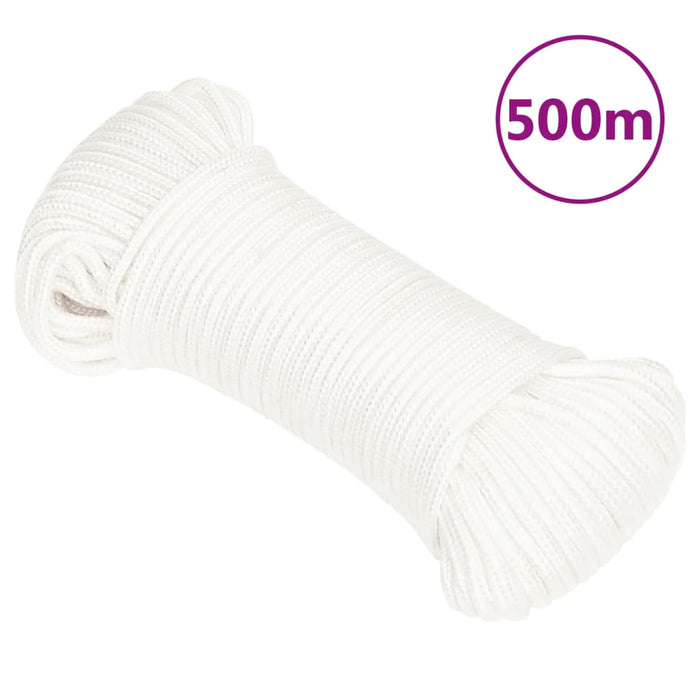 Corda Nautica Completamente Bianca 3 mm 500 m in Polipropilene