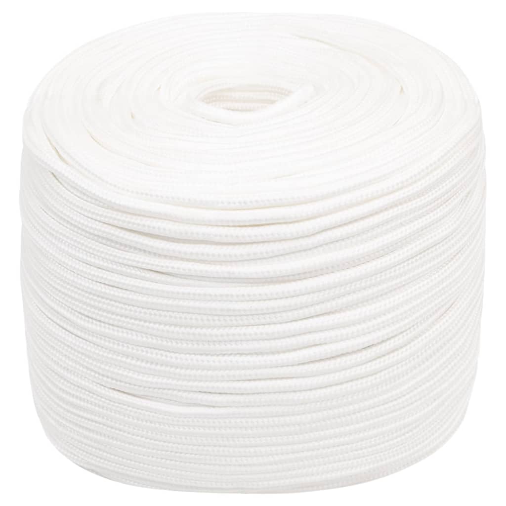 Corda Nautica Completamente Bianca 6 mm 25 m in Polipropilene 152549