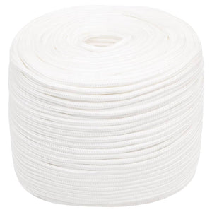 Corda Nautica Completamente Bianca 6 mm 25 m in Polipropilene 152549