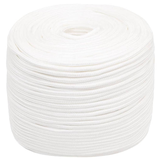 Corda Nautica Completamente Bianca 6 mm 25 m in Polipropilene 152549