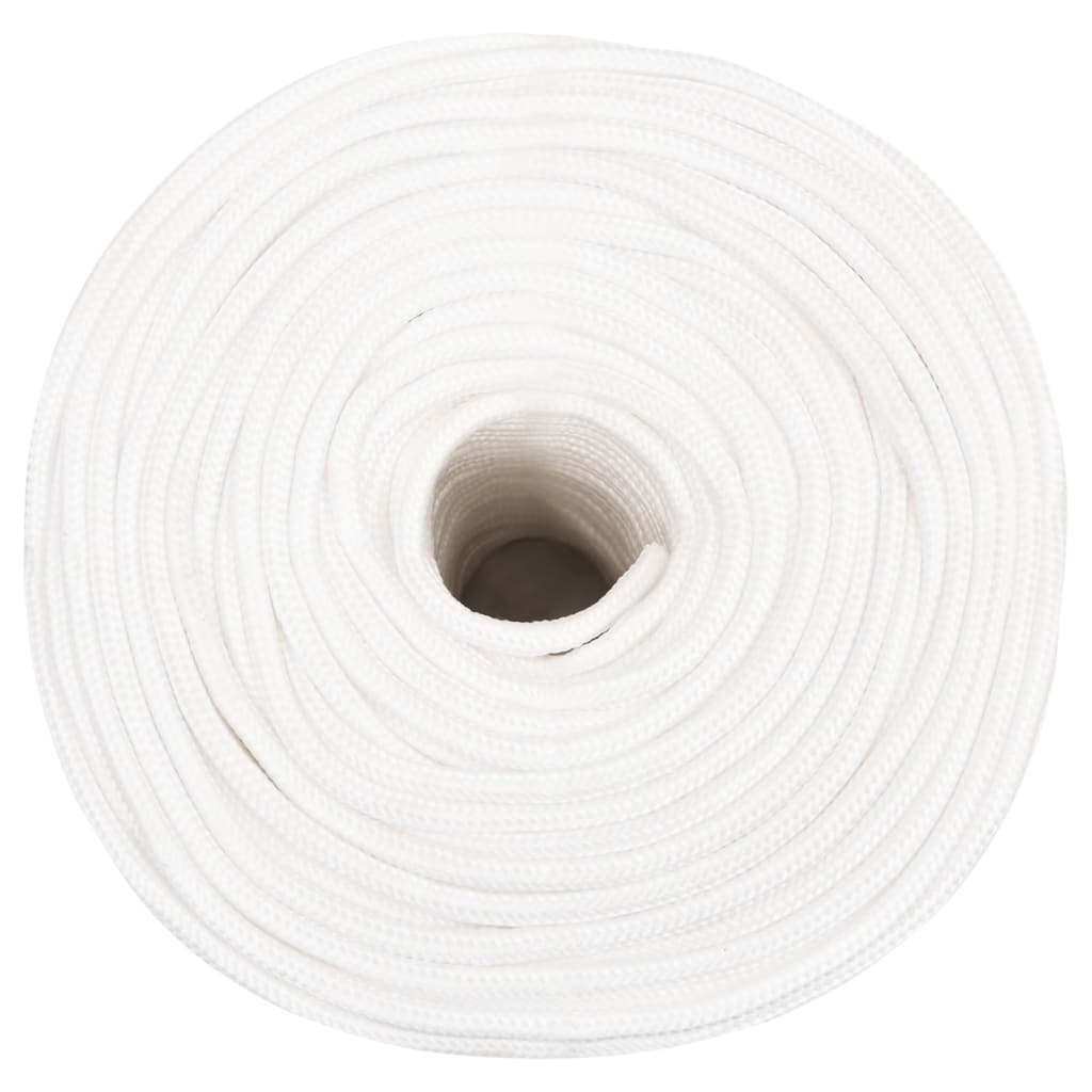 Corda Nautica Completamente Bianca 6 mm 25 m in Polipropilene 152549