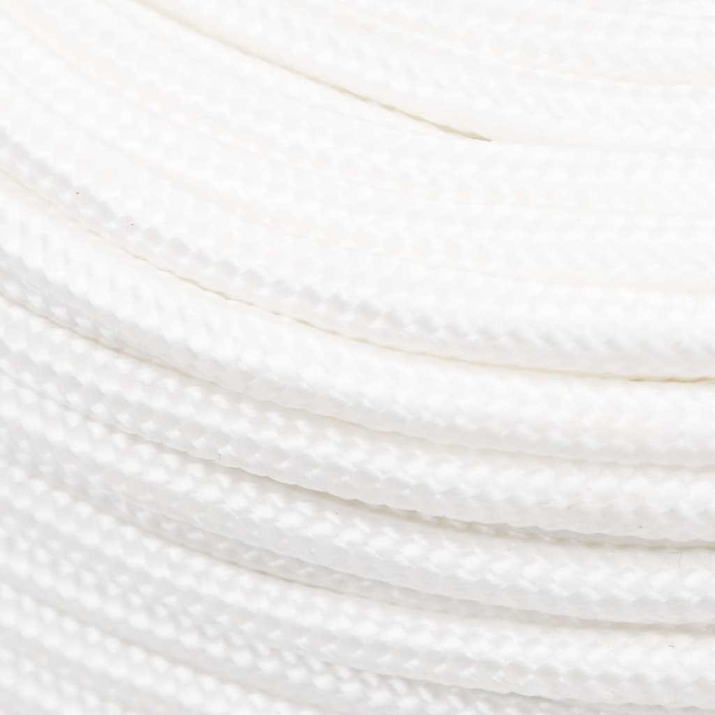 Corda Nautica Completamente Bianca 6 mm 25 m in Polipropilene 152549