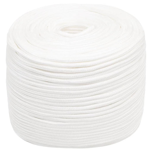 Corda Nautica Completamente Bianca 6 mm 50 m in Polipropilene cod mxl 44549