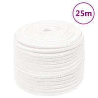 Corda Nautica Completamente Bianca 12 mm 25 m in Polipropilene 152564