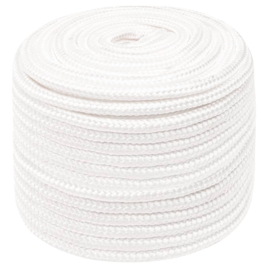 Corda Nautica Completamente Bianca 12 mm 25 m in Polipropilene