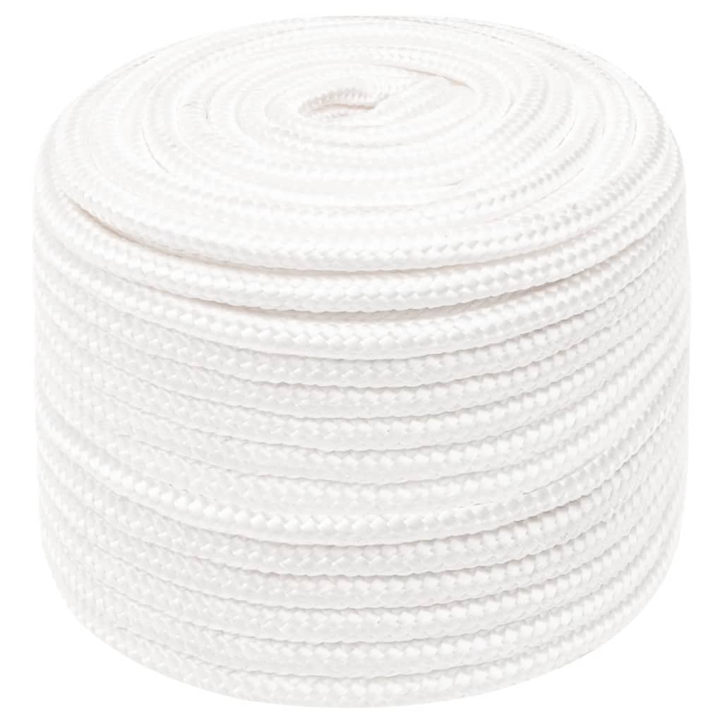 Corda Nautica Completamente Bianca 12 mm 100 m in Polipropilene 152566