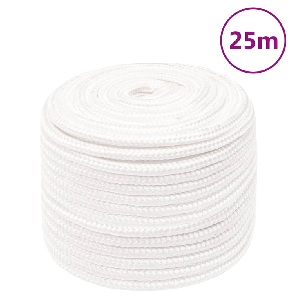 Corda Nautica Completamente Bianca 14 mm 25 m in Polipropilene 152568