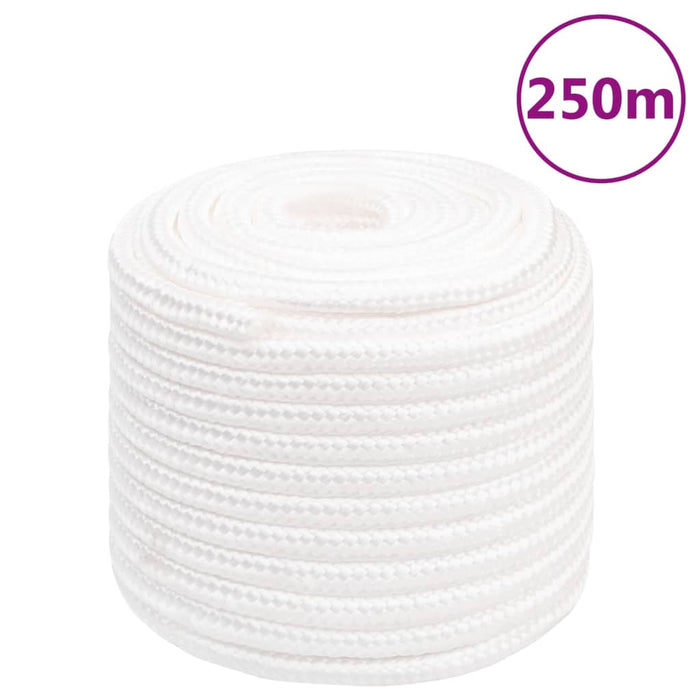 Corda Nautica Completamente Bianca 16 mm 250 m in Polipropilene cod 11964