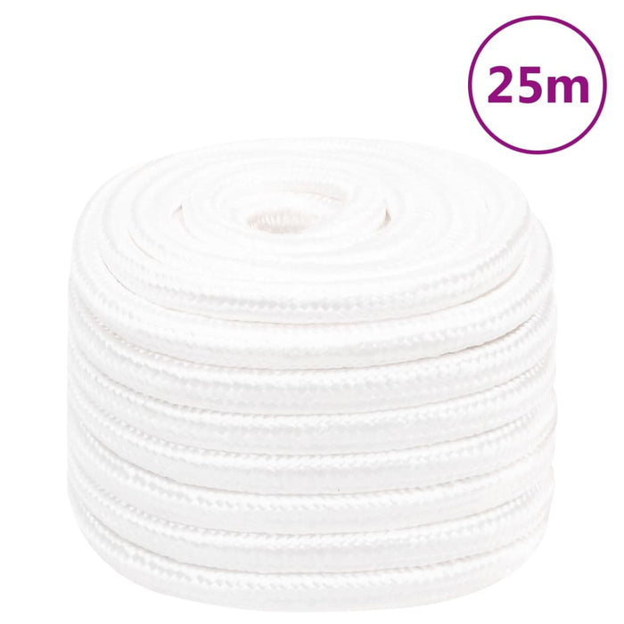 Corda Nautica Completamente Bianca 20 mm 25 m in Polipropilene 152579