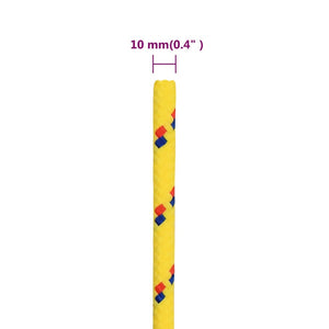 Corda Nautica Gialla 10 mm 50 m in Polipropilene 152613