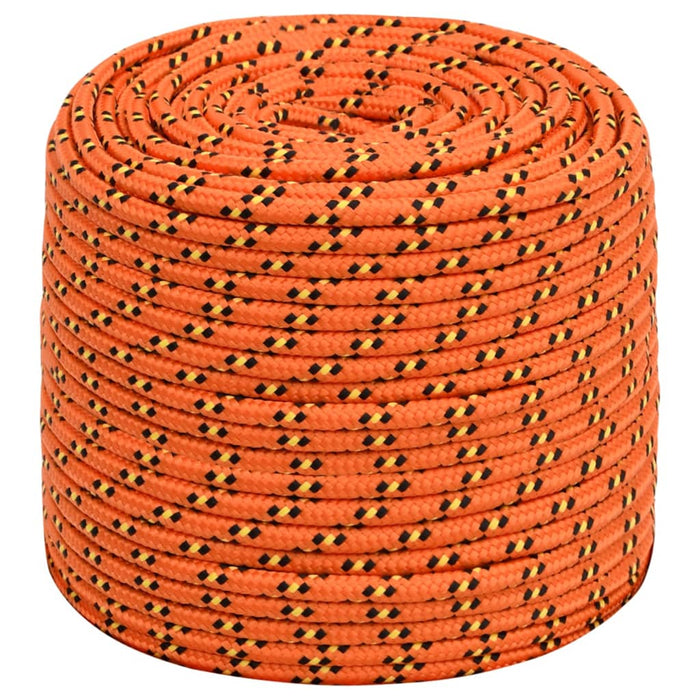 Corda Nautica Arancione 6 mm 25 m in Polipropilene