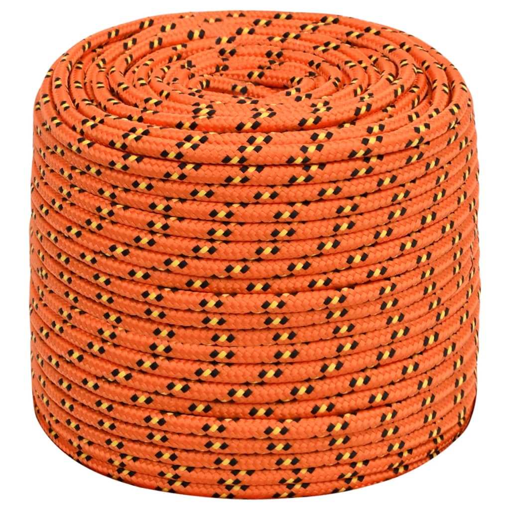 Corda Nautica Arancione 6 mm 50 m in Polipropilene