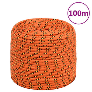 Corda Nautica Arancione 6 mm 100 m in Polipropilene 152657