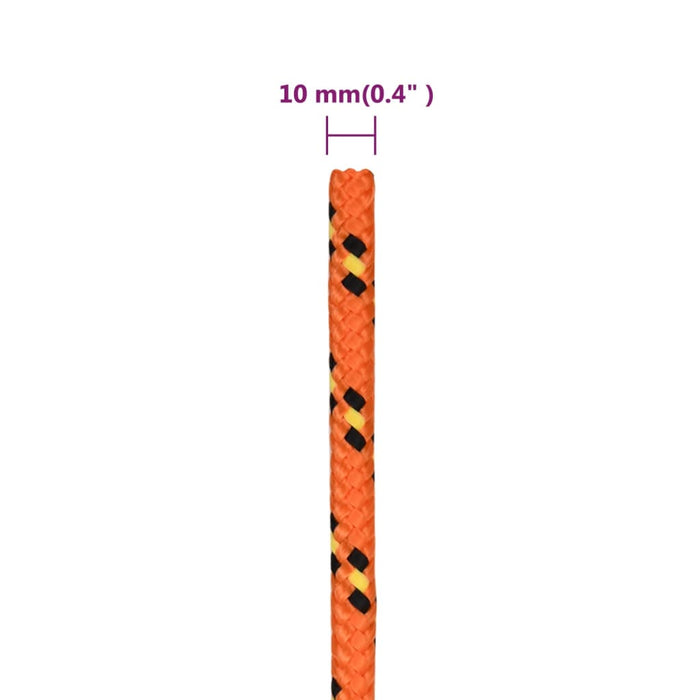 Corda per barca Arancione 10 mm 50 m in Polipropilene 152666