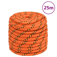 Corda Nautica Arancione 16 mm 25 m in Polipropilene 152678