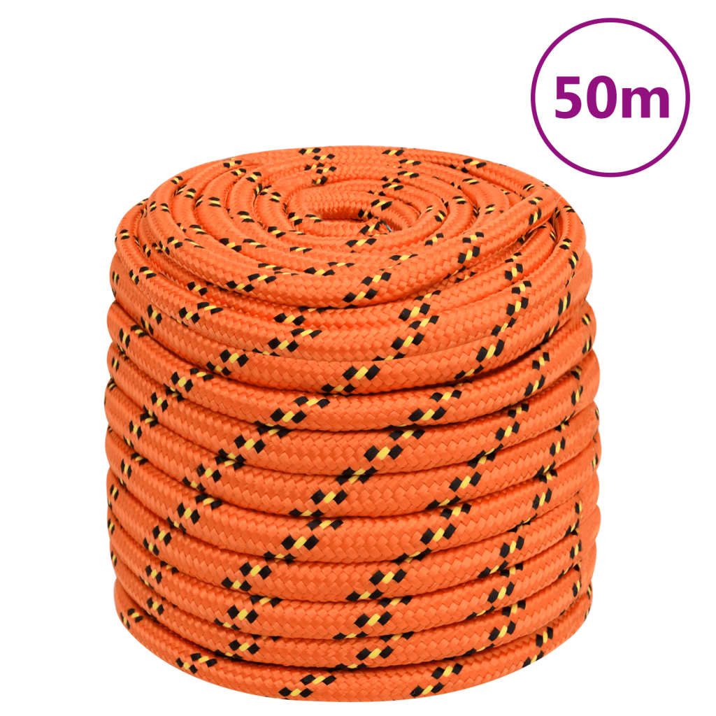 Corda Nautica Arancione 18 mm 50 m in Polipropilene 152683