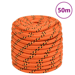 Corda Nautica Arancione 18 mm 50 m in Polipropilene cod mxl 47540