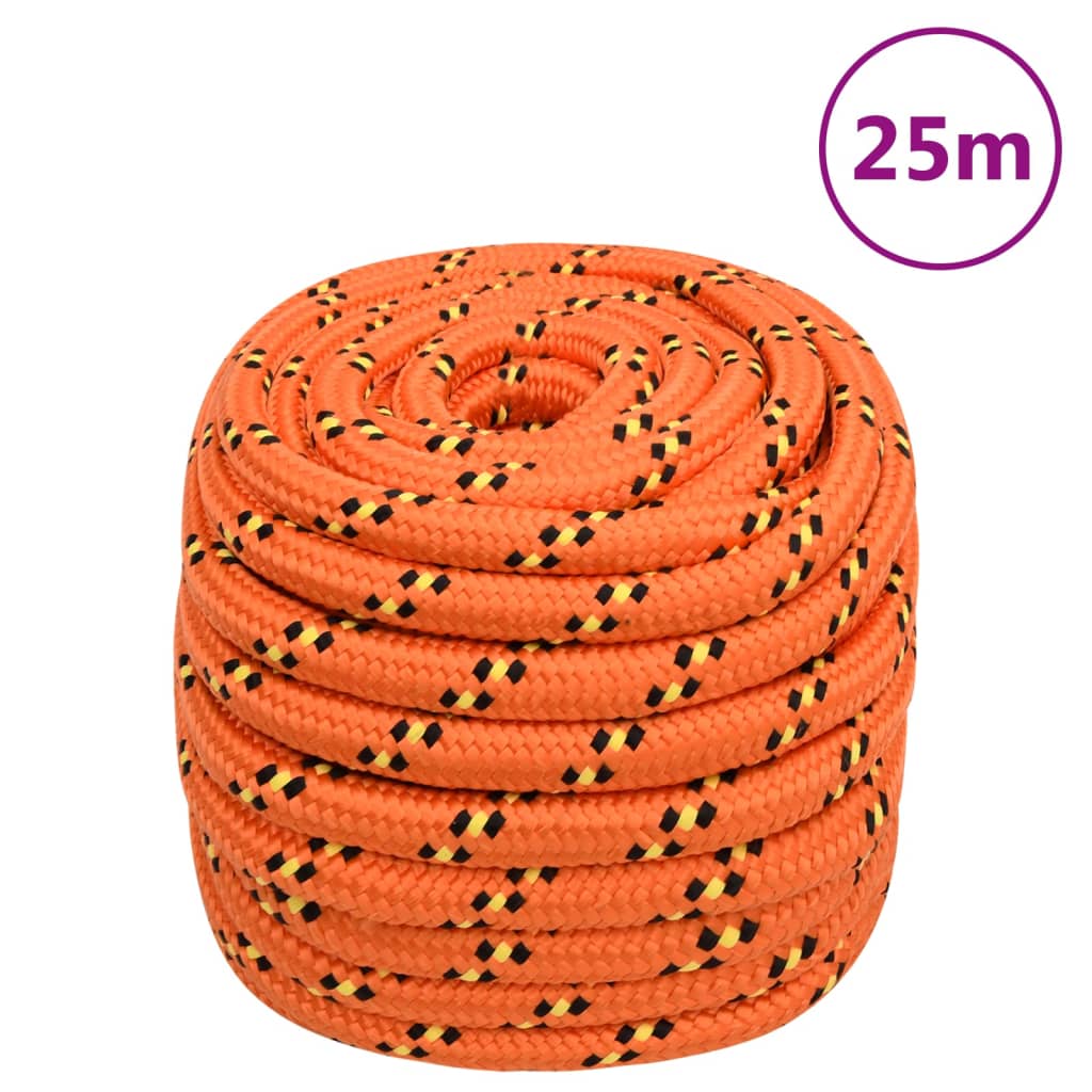 Corda Nautica Arancione 20 mm 25 m in Polipropilene 152685