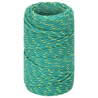 Corda Nautica Verde 2 mm 25 m in Polipropilene